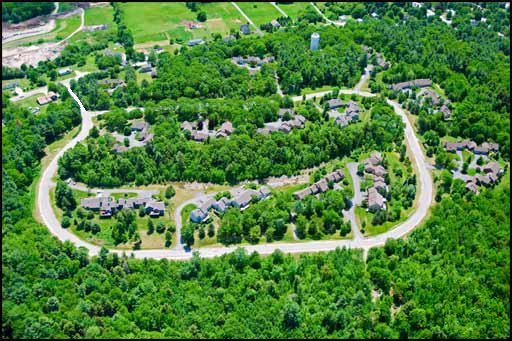 Yarmouth Bluffs Aeriel View
